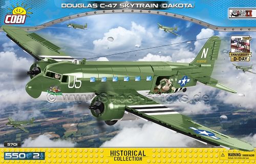 Douglas C-47 Dakota (550 Teile)