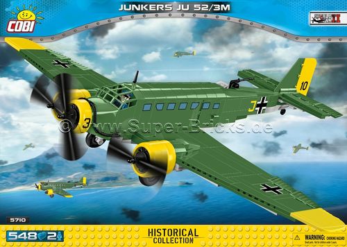 Ju-52 Transportflugzeug Kampfgeschwader z.b.V. 172 (548 Teile)