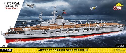 Deutscher Flugzeugträger Graf Zeppelin (3136 Teile)