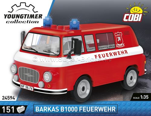 Barkas B1000 Feuerwehr (151 Teile)
