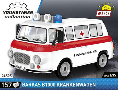 Barkas B1000 Krankenwagen (157 Teile)