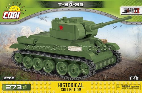 T-34-85 Maßstab 1:48 (273 Teile)