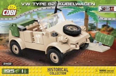 VW Kübelwagen Deutsches Afrikakorps (195 Teile)
