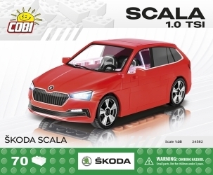 Skoda Scala 1.0 TSI rot (70 Teile)