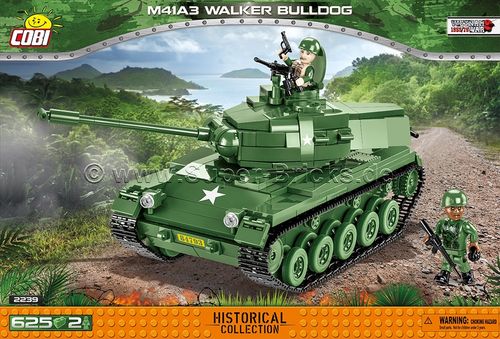M41A3 Walker Bulldog (625 Teile)