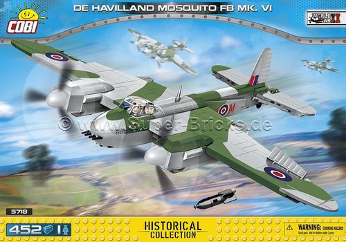 De Havilland Mosquito FB MK.VI (452 Teile)