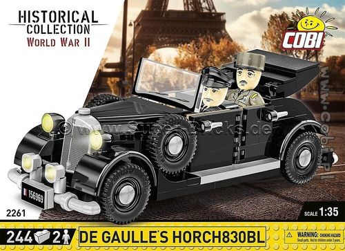 Charles De Gaulles Horch 830 BL Bj.1936 (245 Teile)