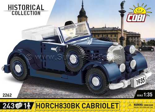 Horch 830 Cabriolet Bj.1935 (244 Teile)