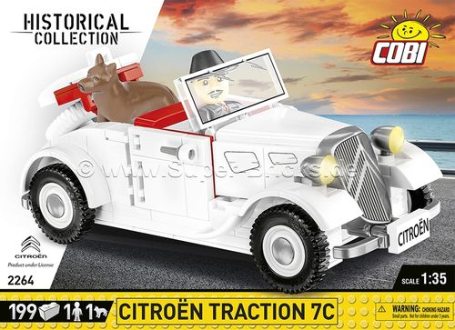 Citroen Traction 7C Cabriolet Bj.1934 (199 Teile)