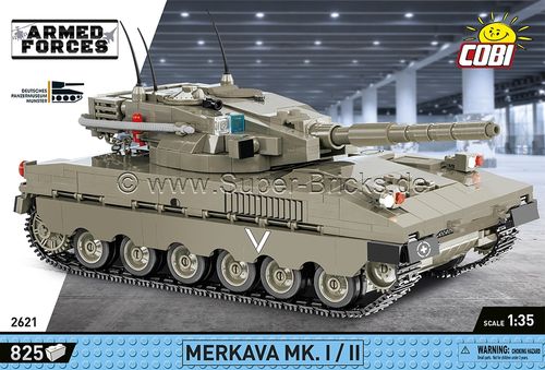 Merkava MK. I/II (825 Teile)