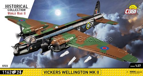 Vickers Wellington MK II (1162 Teile)