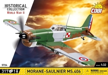 Morane-Saulnier MS.406 (317 Teile)