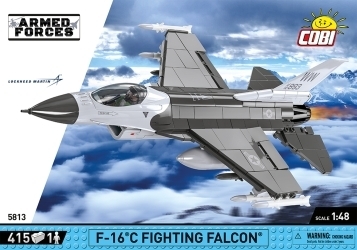 F-16 C Fighting Falcon Grau (415 Teile)