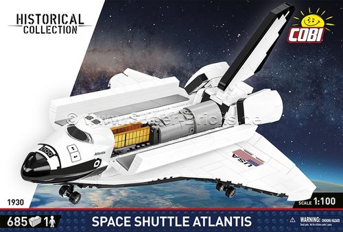NASA Space Shuttle Atlantis (668 Teile)