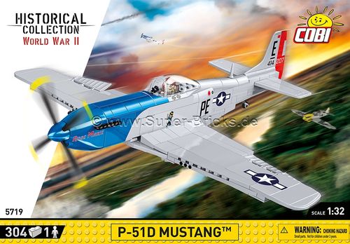 P-51 D Mustang (304 Teile)