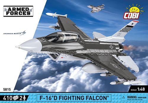 F-16 D Fighting Falcon 2-Sitzer (415 Teile)