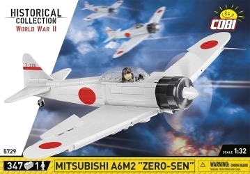 Mitsubishi A6M2 Zero Sen (347 Teile)