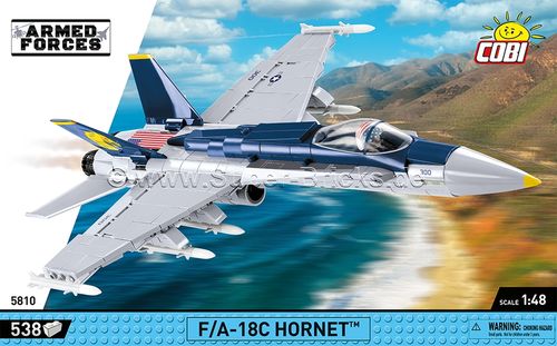 F-18C Hornet VFA-192 Golden Dragons (538 Teile)