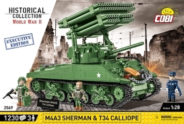 M4A3 Sherman Calliope Executive Edition (1165 Teile)