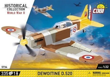 Dewoitine D.520 Vichy Frankreich (328 Teile)