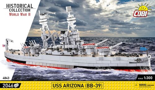 US Schlachtschiff USS Arizona (2046 Teile)