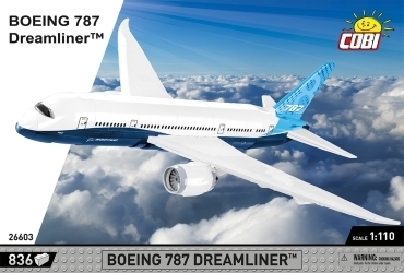 Boeing 787-8 Dreamliner (836 Teile)