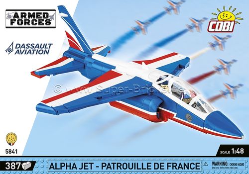 Alpha Jet Patrouille de France (388 Teile)