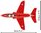 BAE Hawk T1 Red Arrows (386 Teile)