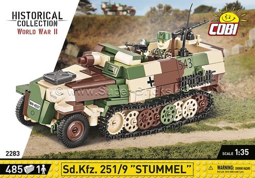 SdKfz 251/9 Stummel (484 Teile)