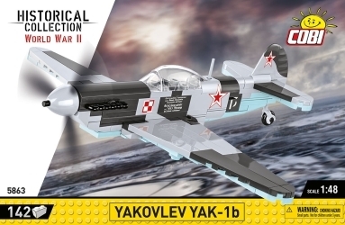 Yakoviev Yak-1B Maßstab 1:48 (142 Teile)