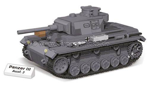 PzKpfw III Ausf J Unternehmen Barbarossa (585 Teile)