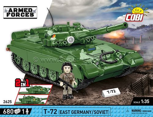 Cobi 2625 T-72 M1 2in1 DDR/RU Ausführung