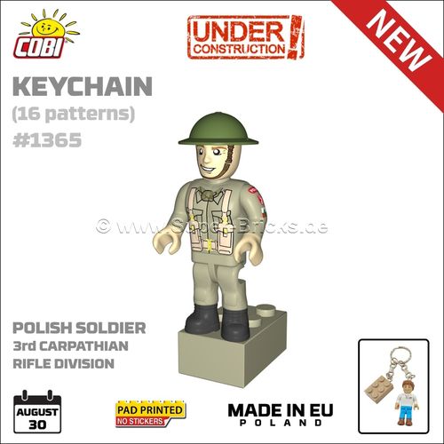Schlüsselanhänger Polnischer Soldat