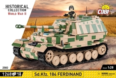 Cobi 2583 Schwerer Jagdpanzer Ferdinand mit Inneneinrichtung