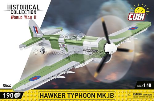 Cobi 5864 Hawker Typhoon Maßstab 1:48