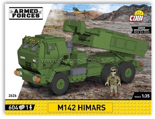 M142 HIMARS leichter Raketenwerfer (604 Teile)