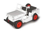 Willys Jeep CJ-2A weiß (111 Teile)